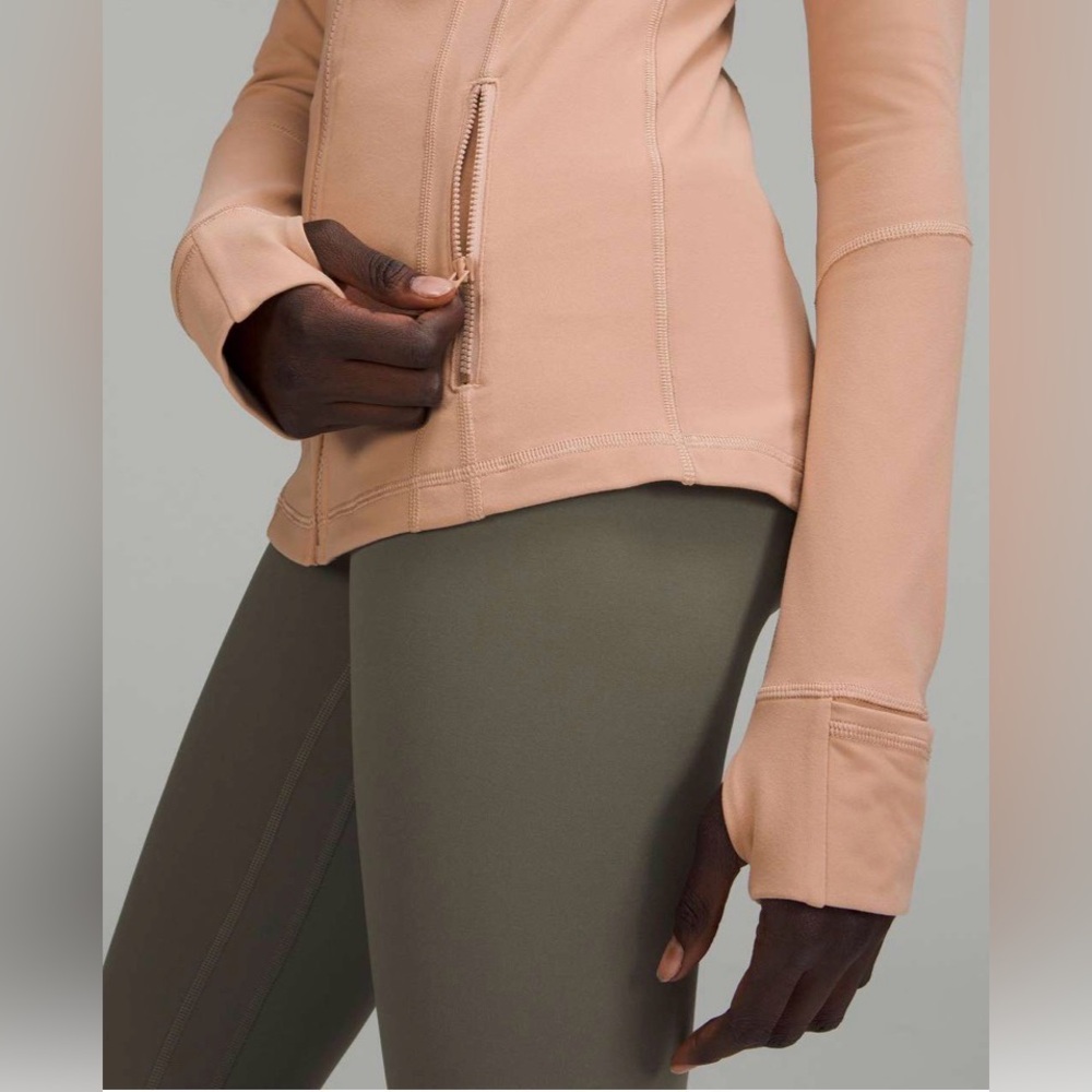 Lululemon Pink Clay Define Jacket Size 6 - Picture 3 of 11